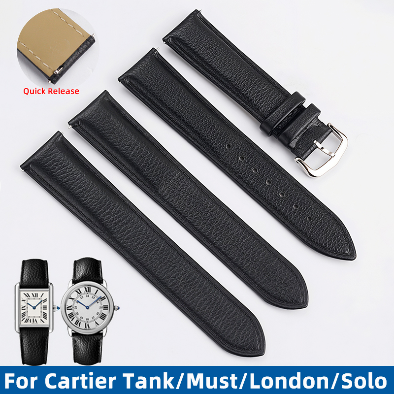 Cartier Watch Santos - 16/17/19/20/22/23mm Quick Release Watch Band For