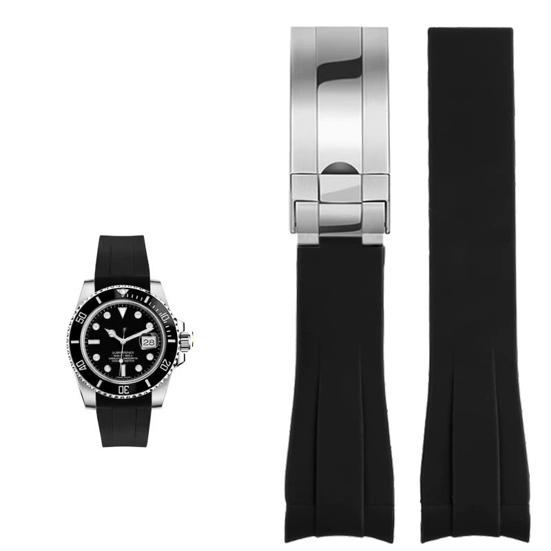 For Rolex 20mm Silicone Watch  - Rolex Watch Submariner recension och pris