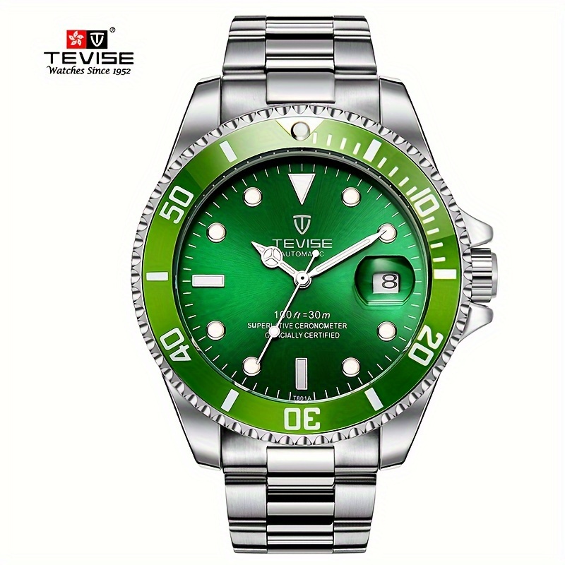 TEVISE New Men Mechanical Wris - Cartier Watch Tank recension och pris