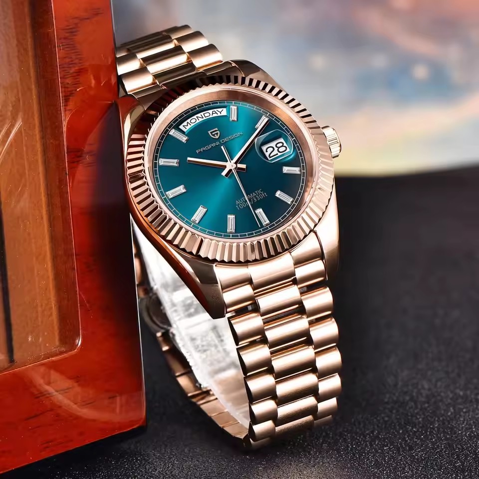 PAGANI DESIGN New Rose Gold Co - Rolex Watch Datejust recension och pris