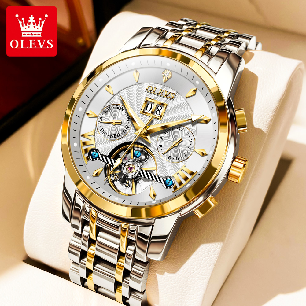 OLEVS 9965 Mens Watch Classic  - Rolex Watch Datejust recension och pris