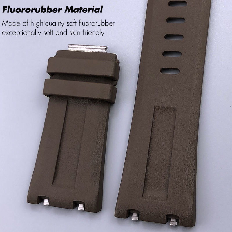 28mmX24mm High Quality FKM Flu - Audemars Piguet Watch Royal Oak recension och pris